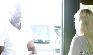 Ambitious golden-haired cutie Bailey Brooke got pounded in the wet love tunnel in many different positions